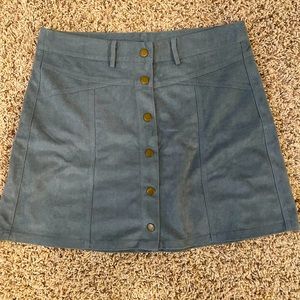 Boutique, button fly skirt!